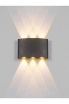 Cata Helios 6'lı Metal Led Aplik Antrasit