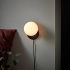 Rsylight Kablolu Tekli Cam Aplik Siyah