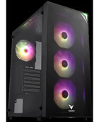 Vento VG4200S RGB Mesh 4 Fanlı Siyah 850 W Dikey Kullanım ATX Oyuncu Bilgisayar Kasası
