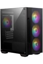 MSI Mag Forge M100a RGB Mesh Sıvı Soğutmalı 4 Fanlı Siyah Dikey Kullanım Micro ATX Oyuncu Bilgisayar Kasası