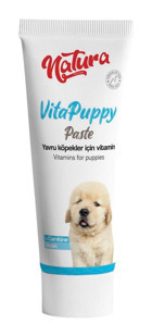 Natura Vitapuppy Paste D Vitamini Glucosamine C Vitamini B Vitamini Köpekler İçin Kemik Eklem Tüy Sağlığı İçin 100 ml Macun Köpek Vitamini