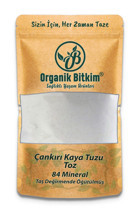 Organik Bitkim İyotlu Toz Kaya Tuzu Paket 500 gr