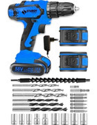 Sturdy 58 V 5 Ah Çift Akülü Vidalama Makinesi