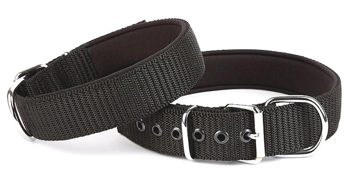 Doggie Ayarlanabilir 57-65 cm Boyun Köpek Tasması Siyah