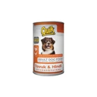 Quik Nutritious Hindi ve Tavuk Aromalı Parça Etli Yetişkin Köpek Maması 415 gr Tekli