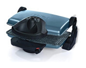 Sarex Sr3400 6 Dilim Granit Çıkartılabilir Plaka Çift Taraflı 1800 W Izgaralı Mavi Tost Makinesi