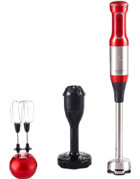 Karaca Mastermaid Prosteel 1500 W Çırpıcılı Kırmızı El Mikseri Seti