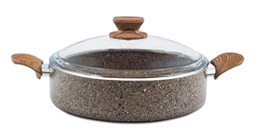 Stone Life 2 Parça 28 cm Granit Tencere