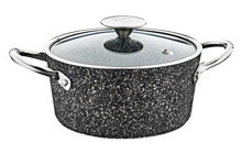 O.M.S 1 Parça 26 cm Granit Derin Tencere