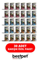 Bestpet Delicious Yetişkin Karışık Jöleli Yaş Kedi Maması 30x400 gr
