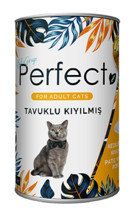 Perfect Konserve Yetişkin Tavuk Kıyılmış Yaş Kedi Maması 400 gr