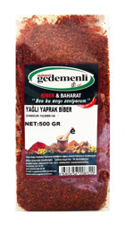Gedemenli Yağlı Yaprak Biber 500 gr