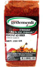 Gedemenli Piskopat Acı Biber 250 gr