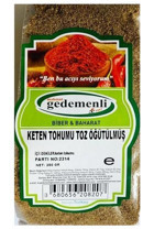 Gedemenli Toz Öğütülmüş Glutensiz Keten Tohumu 250 gr