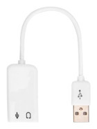 Hadron HD153 USB 3.5 mm Tek Girişli 7.1 Harici Ses Kartı