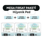 Sleepy Bio Natural Premium Plus Organik 40'lı Hijyenik Ped 3 Adet