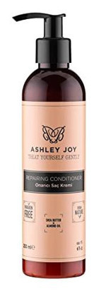 Ashley Joy Badem Shea Silikonsuz Sülfatsız Onarıcı Tuzsuz Keratinli Boyalı Saçlar İçin Kadın Saç Kremi 250 ml