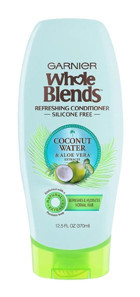 Garnier Whole Blends Hindistan Cevizi Sütü Silikonsuz Sülfatsız Nemlendirici Tüm Saçlar İçin Unisex Saç Kremi 370 ml