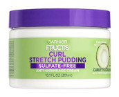 Garnier Fructis Stretch Pudding Hindistan Cevizi Yağı Sülfatsız Nemlendirici Kıvırcık Saçlar İçin Durulanmayan Unisex Saç Kremi 301 ml