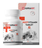 Supravet E Vitamini Multivitamini Bağışıklık Güçlendirici Yetişkin Kedi Vitamini Tablet 75 Adet
