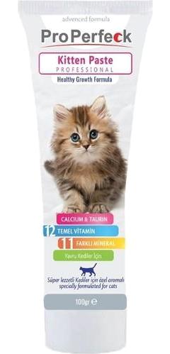 Pro Perfeck E Vitamini Multivitamini Bağışıklık Güçlendirici Yetişkin Kedi Vitamini Macun 100 gr