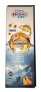 Mommies Care Salmon Balık Yağı E Vitamini Multivitamini Bağışıklık Güçlendirici Yetişkin Kedi Vitamini Damla 200 ml