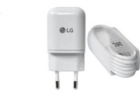 Lg K61 Universal USB Kablolu Şarj Aleti Beyaz