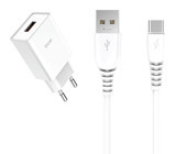 DVIP Y100C Universal USB Kablolu 5 W/2.4 Amper Hızlı Şarj Aleti Beyaz