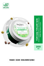Thelifeco Hairfood Değerli Yağlar Serisi Onarıcı Hint Yağı Zeytinyağlı Saç Kremi 200 ml