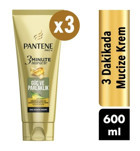 Pantene Pro-V 3 Minute Miracle Nemlendirici Kadın Saç Kremi 3 x 200 ml