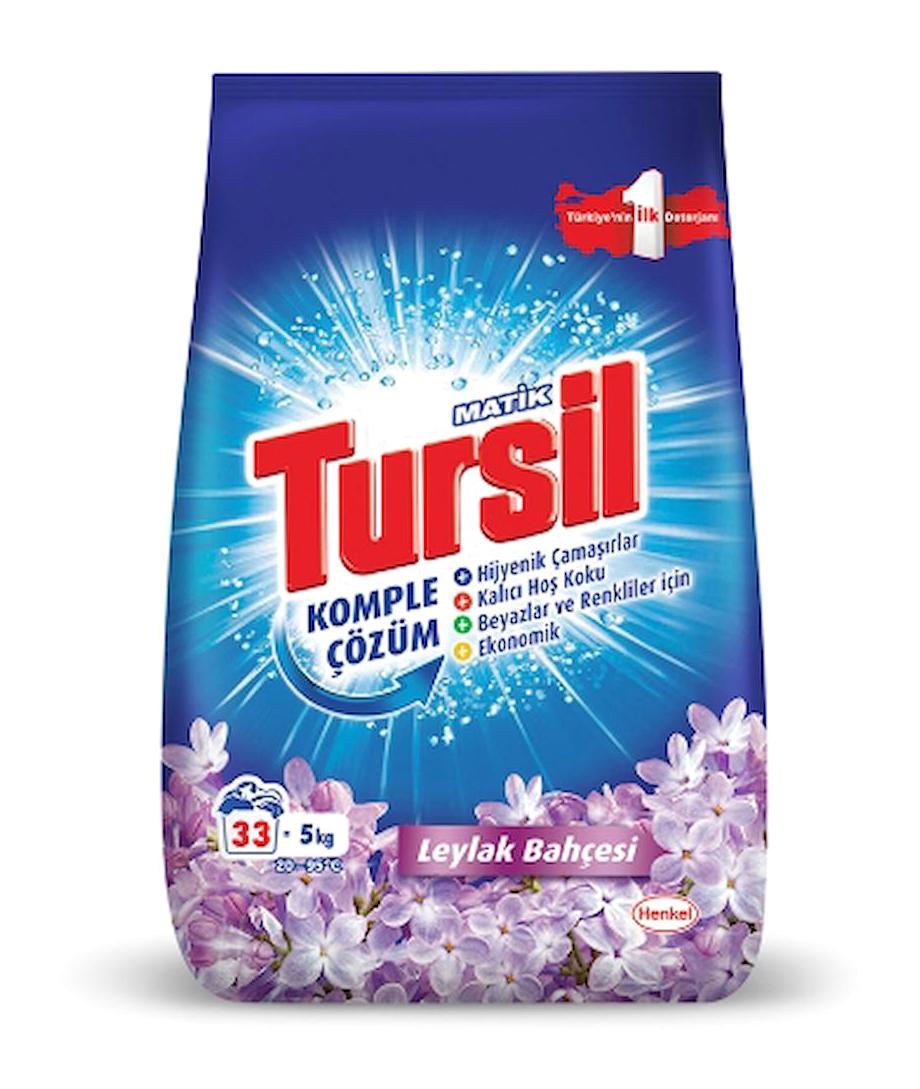Tursil Leylak Bahçesi Renkliler ve Beyazlar İçin 132 Yıkama Toz Deterjan 4x5 kg