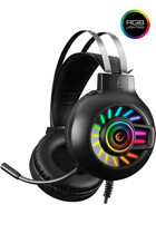 Rampage Rm-K44 7.1 USB Type A Gürültü Önleyici Mikrofonlu Kablolu Kulak Üstü Kulaklık Siyah
