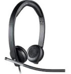Logitech H650E USB Type A Mikrofonlu Kablolu Kulak Üstü Kulaklık Siyah