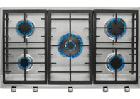 Teka EX 90.1 5G AI AL DR CI NTB Paslanmaz Çelik 5 Gözlü Wok Gözü Gazlı Ankastre Inox Ocak