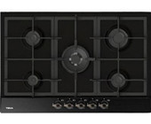 Teka GSC 75330 RBC AT 112610075 Siyah Cam 5 Gözlü Wok Gözü Gazlı Ankastre Ocak