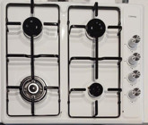 Çetintaş 545 TD DG Emaye 4 Gözlü Wok Gözü Gazlı Set Üstü Beyaz Ocak