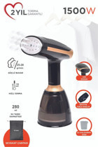 Torima Ky-003 1500 W 28 g/dk Paslanmaz Çelik Tabanlı Kablolu Buharlı Siyah Seyahat Ütüsü