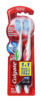 Colgate 360 Optik Orta Manuel Diş Fırçası Çok Renkli