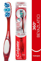 Colgate 360 Gelişmiş Optik Yumuşak Manuel Diş Fırçası Kırmızı