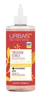 Urban Care Hibiscus&Shea Butter Bukle Belirginleştirici Arındırıc Kıvırcık Saçlar İçin Sülfatsız Keratin Parabensiz Kadın Şampuanı 340 ml