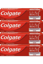 Colgate Visible White One Naneli Florürlü Diş Macunu 4x75 ml