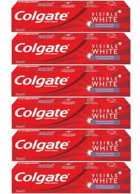 Colgate Visible White Naneli Florürlü Diş Macunu 6x75 ml