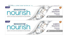 Sensodyne Nourish Aloe Vera Özlü Organik Florürlü Diş Macunu 2x50 ml