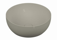 Vitra 5992B420-0016 Klasik Tekli 40 cm Seramik Tezgah Üstü Oval Lavabo Bej