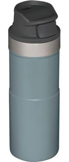 Stanley Classıc Trıgger-actıon Paslanmaz Çelik 350 ml Bardak Outdoor Termos Buz Mavisi