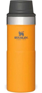 Stanley Trigger-Action Paslanmaz Çelik 350 ml Bardak Outdoor Termos Turuncu