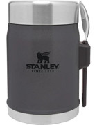 Stanley Klasik Paslanmaz Çelik 0.4 lt Yemek Outdoor Termos Antrasit