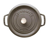 Staub La Cocotte Döküm 2 Parça 24 cm Döküm Derin Tencere