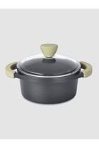 Berghoff Collect & Cook Cam 2 Parça 20 cm Alüminyum Döküm Derin Tencere