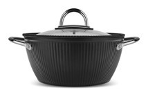 Karaca Bio Lopus Cam 2 Parça 22 cm Bio Granit Derin Tencere